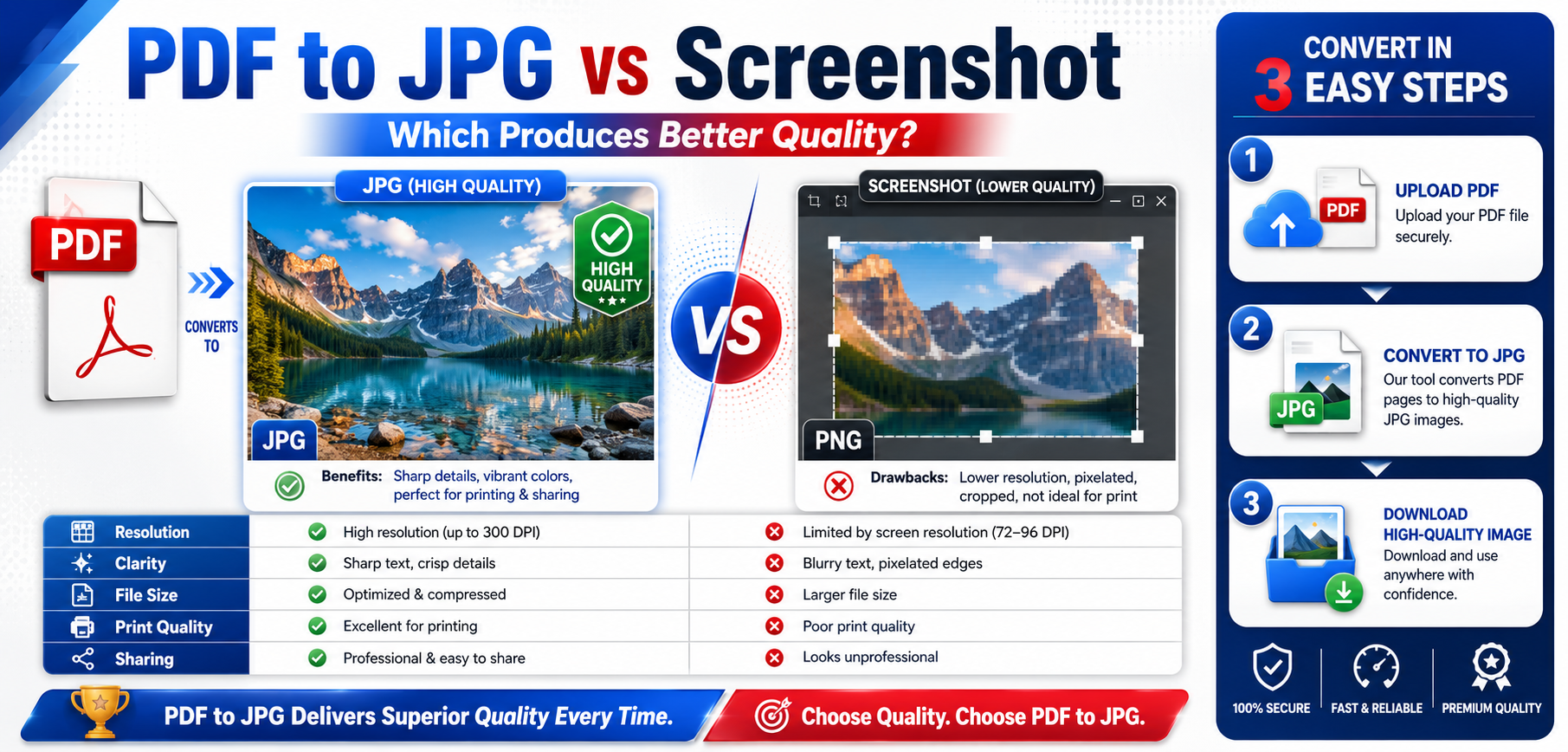 PDF to JPG vs Screenshot: Which Has Better Quality?